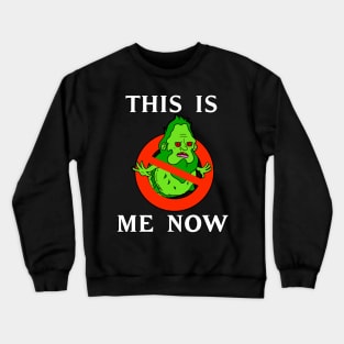 No Beef Beefsquatch Slimer Crewneck Sweatshirt